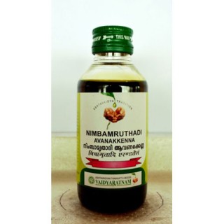 Vaidyaratnam Ayurvedic, Nimbamrithadi Eranda Thailam, 100 ml